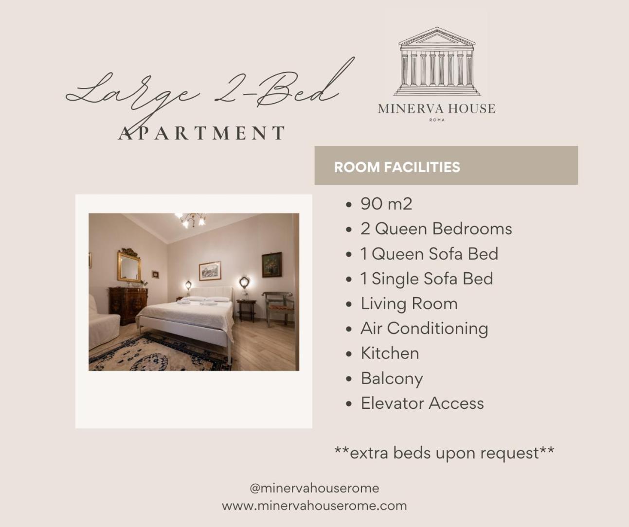 Minerva House Pantheon Apartment *